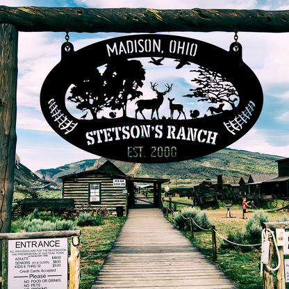 Ranch Metal Sign